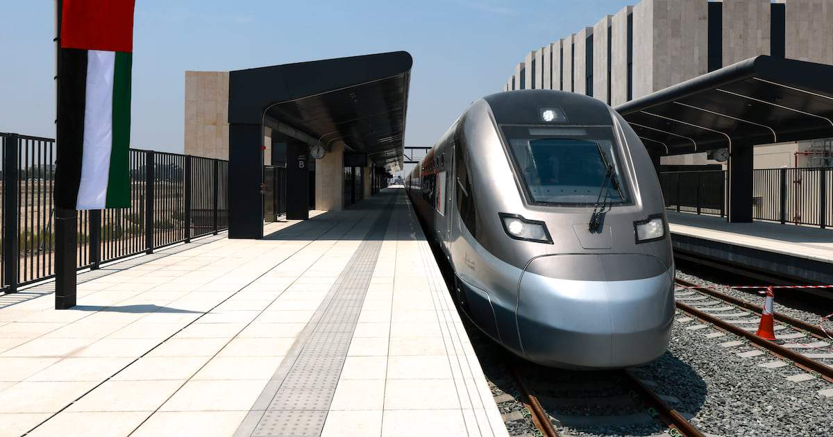 Etihad Rail Abu Dhabi Station (Mohamed Bin Zayed City)