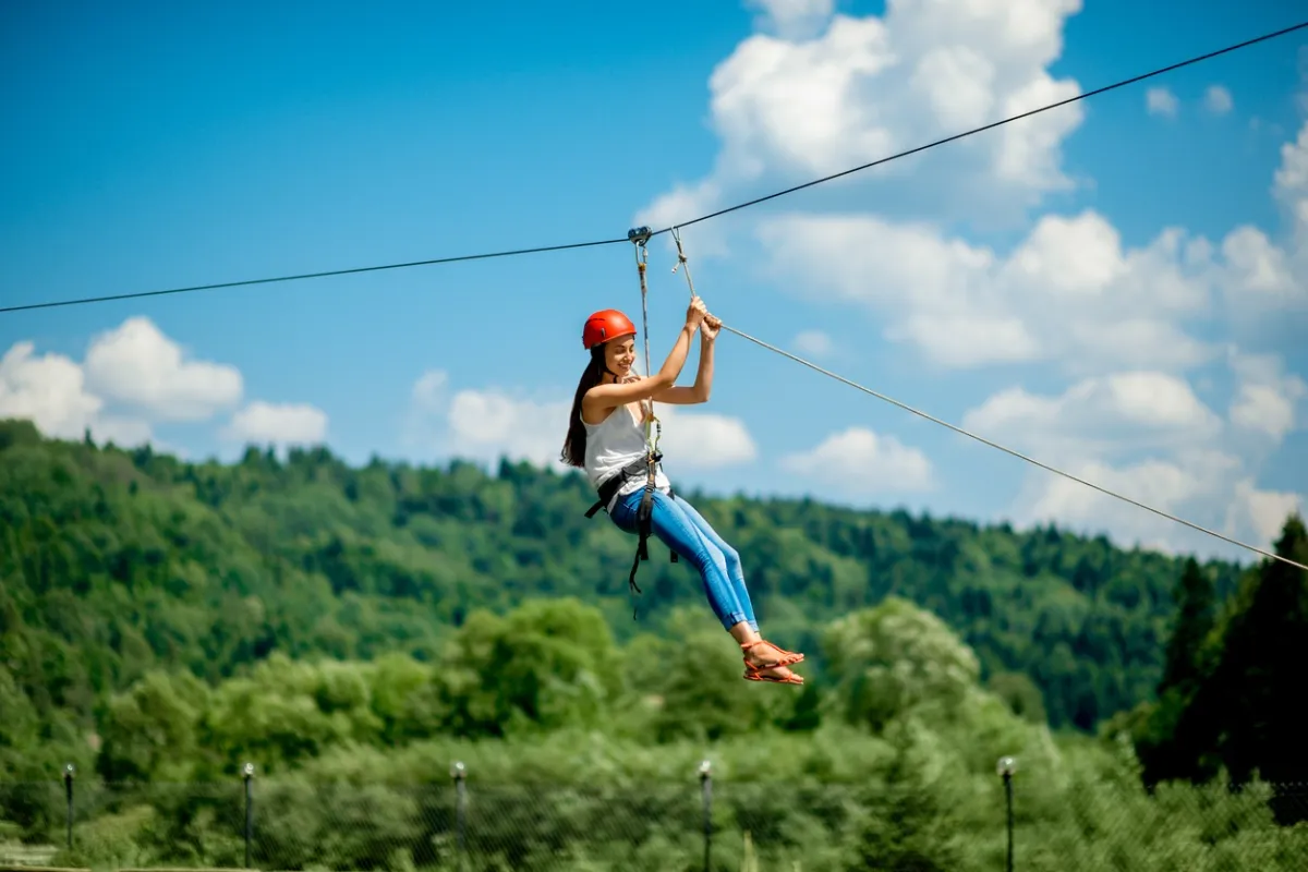 Costs and prices of zipline recreation