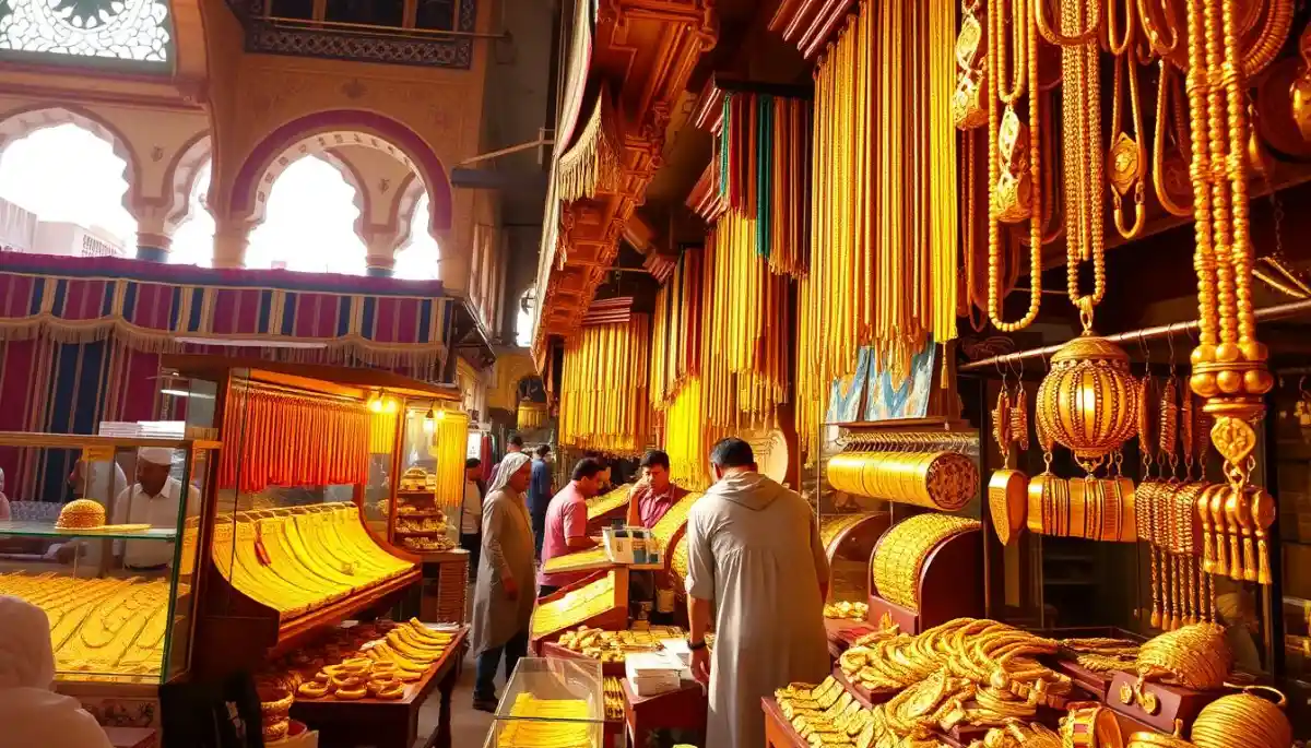 Famous and reputable sellers in the Dubai gold market