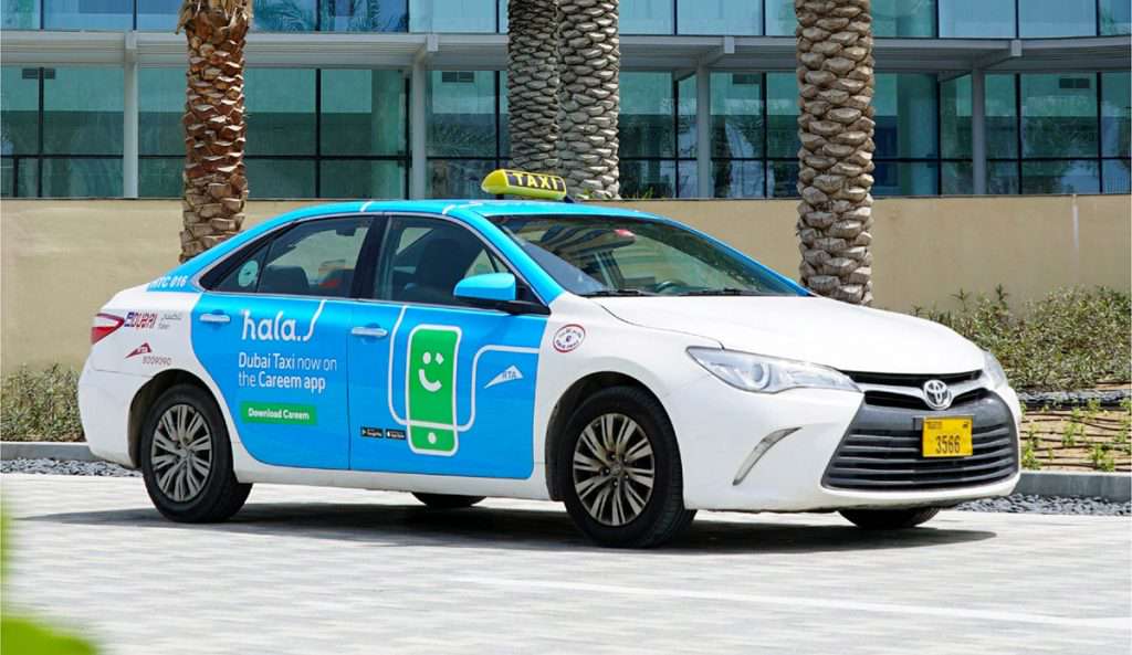 Dubai Taxi Company and National Taxi Renew Hala Partnership for Another Five Years